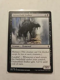 Geyserfield Stalker - Battle for Zendikar - LP - MTG Magic - Common - Creature - Image 1