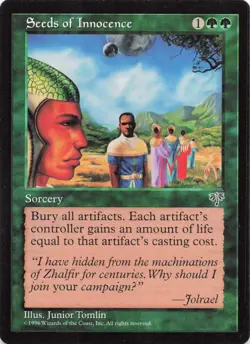 MTG - Seeds of Innocence - Mirage - Image 1