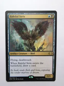 MTG Baleful Strix (2XM) Double Masters Regular Rare 191/332 - Image 1