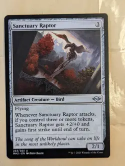 SANCTUARY RAPTOR-MTG-MODERN HORIZONS 2-UNCOMMON 233/303 - Image 1
