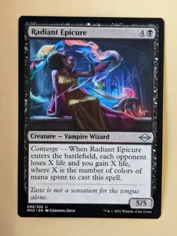 RADIANT EPICURE-MTG-MODERN HORIZONS 2-UNCOMMON 098/303 - Image 1