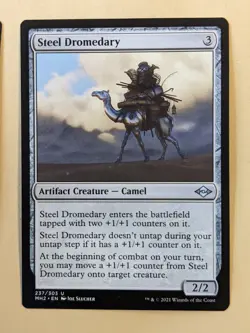 STEEL DROMEDARY-MTG-MODERN HORIZONS 2-UNCOMMON 237/303 - Image 1