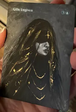 Hand-painted MTG alter | Gifts Ungiven | textless NOX altered art - Image 2