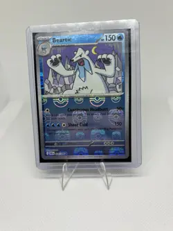 Beartic MASTER BALL Holo BLK EN 026/086 Black Bolt Pokemon Pack Fresh English - Image 1
