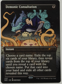 MTG Secret Lair Demonic Consultation #1127 -SLD Kozyndan [UPick Foil/Reg]OCTSD22 - Image 3