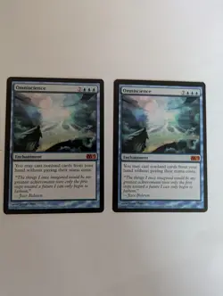 2 Omniscience Core Set 2013 MTG NM Free Shipping with tracking - Image 1