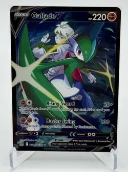 Pokemon TCG Gallade V TG19/TG30 Swsh11: Lost Origin Trainer Gallery Holo, NM - Image 1