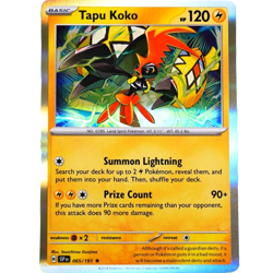 Tapu Koko - Rare Holo - Pokemon TCG Scarlet & Violet Surging Sparks #065/191 - Image 2