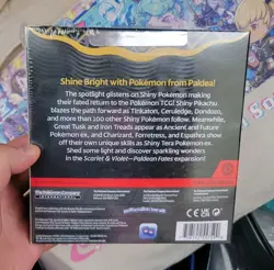 NEW Pokemon TCG Scarlet & Violet Paldean Fates Booster Bundle, Sealed - Image 2