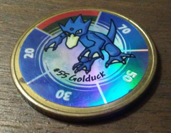 Pokemon Battling Coin Game GOLDUCK Battle Token - Image 2