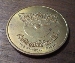 Pokemon Battling Coin Game GOLDUCK Battle Token - Image 3