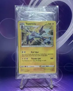 Pokemon Knockout Collection Toxtricity Promo Pack - Sealed and Sleeved - Image 1