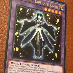 Gem-Knight Lady Lapis Lazuli - BLMM-EN144 - Ultra Rare - 1st Edition Yugioh NM - Image 2