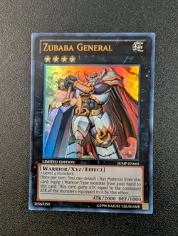 Zubaba General JUMP-EN065 Ultra Rare Limited Edition Yugioh MP/LP - Image 1