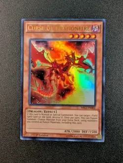 Curse of Dragonfire MIL1-EN002 Ultra Rare 1st Edition Yugioh LP - Image 1