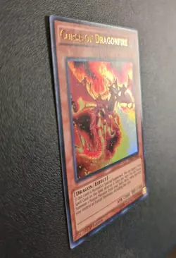 Curse of Dragonfire MIL1-EN002 Ultra Rare 1st Edition Yugioh LP - Image 2