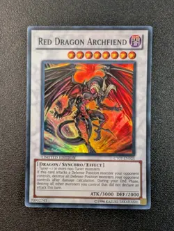 Red Dragon Archfiend CT07-EN025 Super Rare Limited Edition Yugioh MP/LP - Image 1