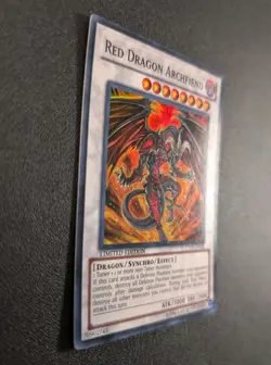 Red Dragon Archfiend CT07-EN025 Super Rare Limited Edition Yugioh MP/LP - Image 3