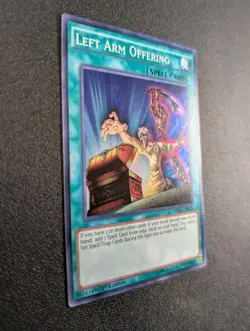 Left Arm Offering MIL1-EN015 Super Rare 1st Edition Yugioh LP - Image 2