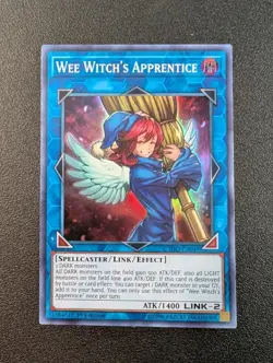Wee Witch's Apprentice CYHO-EN049 Super Rare 1st Edition Yugioh VLP - Image 1