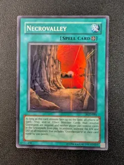 Necrovalley PGD-084 Super Rare Unlimited Edition Yugioh HP - Image 1
