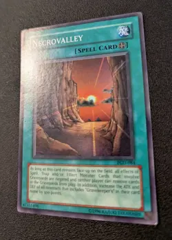 Necrovalley PGD-084 Super Rare Unlimited Edition Yugioh HP - Image 3