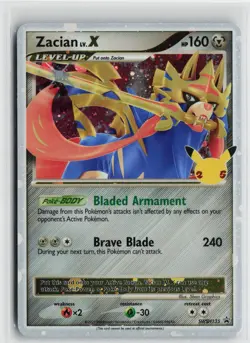 Pokemon Zacian LV. X - SWSH135 SWSH: Sword & Shield Promo Cards Promo card MP - Image 1