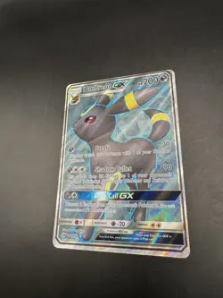 Pokemon Umbreon GX TCG Full Art Holo Card Sun & Moon 142/149 MINT - Image 3