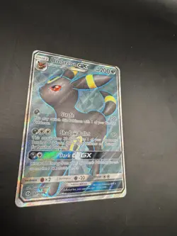 Pokemon Umbreon GX TCG Full Art Holo Card Sun & Moon 142/149 MINT - Image 4