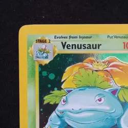 #18 Venusaur 18/130 Base Set 2 Holo Pokemon Card TCG - Image 2