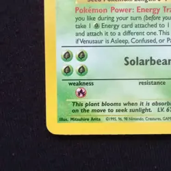 #18 Venusaur 18/130 Base Set 2 Holo Pokemon Card TCG - Image 5