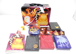 Lot Of Pokemon Trading Card Game Loot • Lunchbox Sleeves Tin Stickers Swag TCG - Image 1