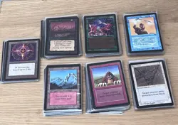 Magic The Gathering Beta Set MTG Card Lot 126/302 Channel Earthband Basic Land - Image 1