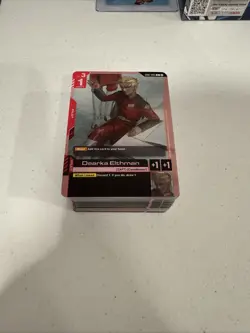 Gundam Card Game Red Set (4 Of Each Common And Uncommon) GD01 Newtype Rising - Image 1