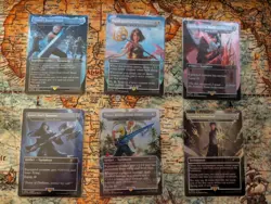 Foil Secret Lair x FINAL FANTASY Weapons Magic: The Gathering MTG English - Image 1