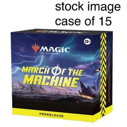 MTG Magic The Gathering March of the Machine Prerelease Pack 15-Box SEALED CASE - Image 2
