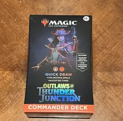 Magic The Gathering / Mtg Quick Draw Commander Deck Sealed - Image 1