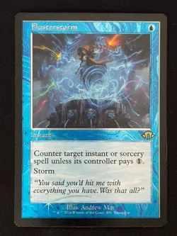 1x MTG Flusterstorm (Retro Frame, Foil) - Buy-A-Box Promos (BABP) #496 - Magic - Image 1