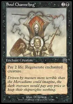 Soul Channeling - Light Play MTG Mercadian Masques - Image 1