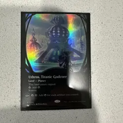 x1 MTG EOE Uthros Titanic Godcore Foil 0285 Pack Fresh - Image 1