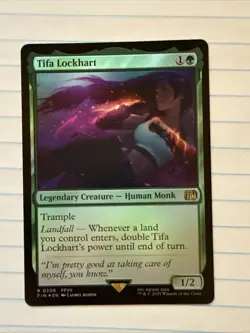 1x MTG Tifa Lockhart (Foil) - FINAL FANTASY (FIN) #206 - Magic the Gathering - Image 1
