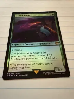 1x MTG Tifa Lockhart (Foil) - FINAL FANTASY (FIN) #206 - Magic the Gathering - Image 2