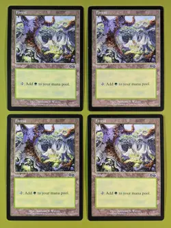 Forest (348) x4 Urza's Saga 4x Playset Magic the Gathering MTG - Image 1