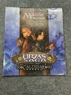 NEW! Magic the Gathering Calendar MTG, Vintage Urza's Saga 1999 - SEALED - RARE - Image 1