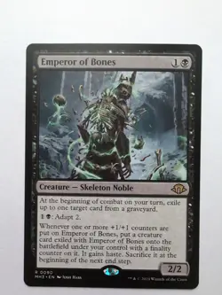 MTG Emperor of Bones (MH3) Modern Horizons 3 Regular Rare 0090 - Image 1