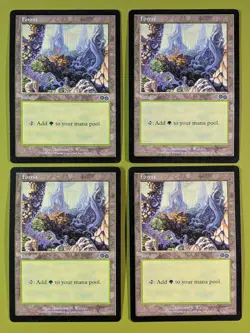 Forest (349) x4 Urza's Saga 4x Playset Magic the Gathering MTG - Image 1