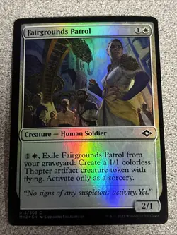 MTG 1x FOIL Fairgrounds Patrol # 13 Modern Horizons 2 Magic the Gathering x1 NM - Image 1