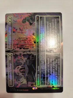 Magic The Gathering MTG DOLLMAKER'S SHOP FOIL BORDERLESS Duskmourn NM - Image 1