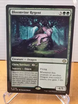 MTG Bloomvine Regent #136 Tarkir: Dragonstorm Non Foil - Image 1