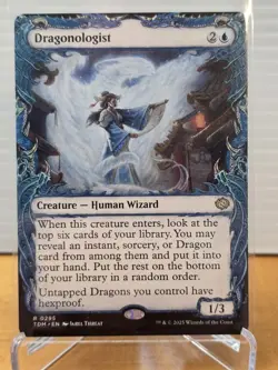 Dragonologist #295 (Showcase) Tarkir: Dragonstorm MTG - Image 1